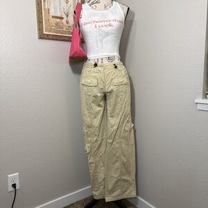 J.Galt Brandy Melville Khaki Cargo Pants Women Size Small or XS
